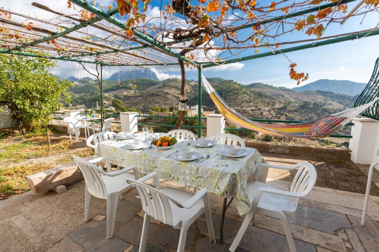 Casa Marcelino Y Pepa Rosa Villa Sella Kültér fotó