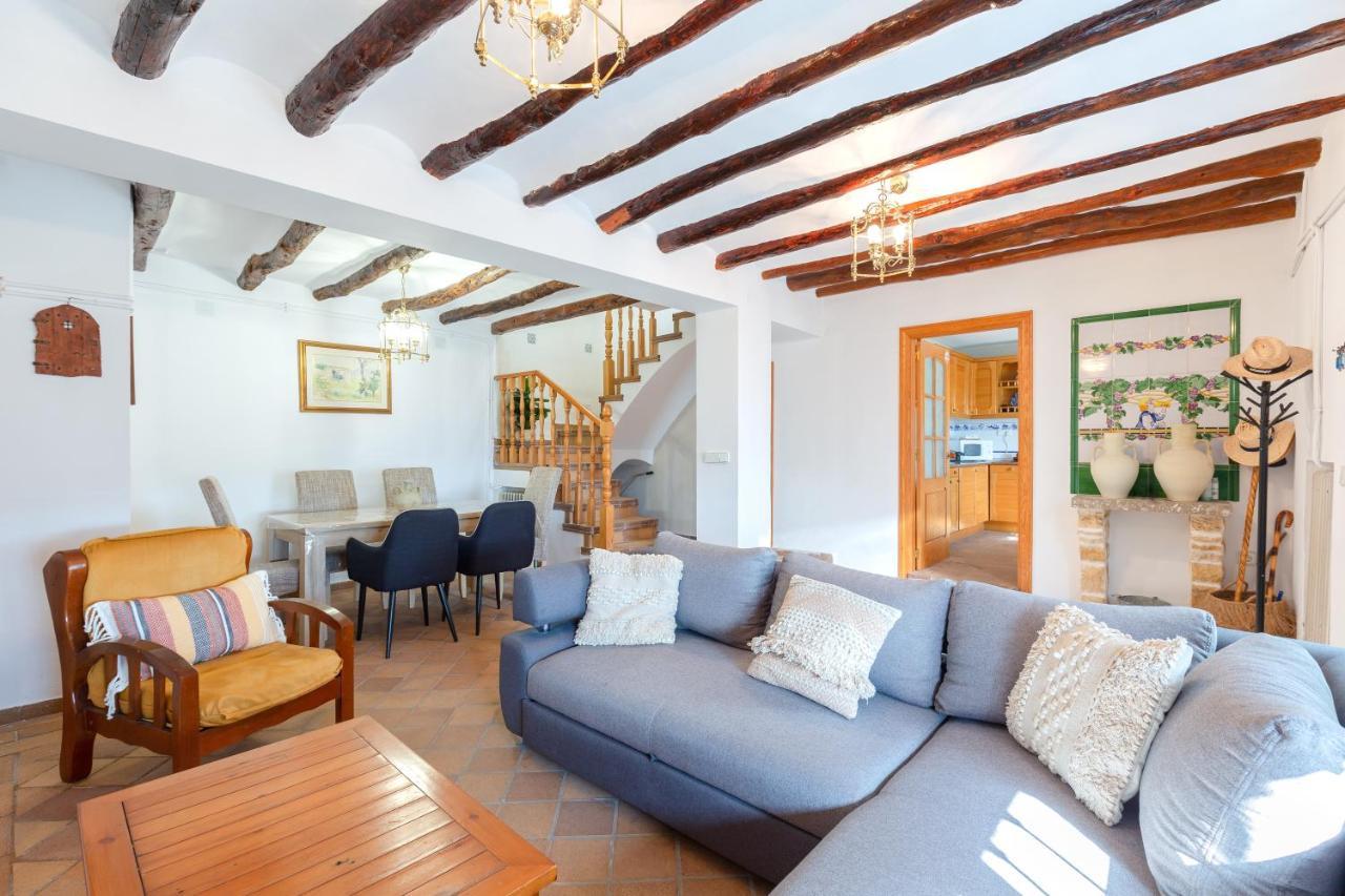 Casa Marcelino Y Pepa Rosa Villa Sella Kültér fotó