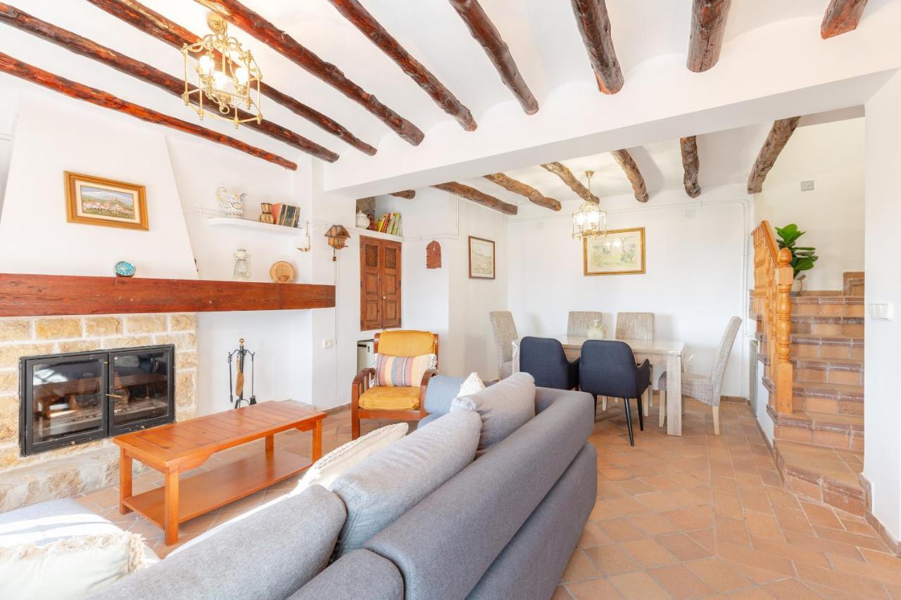 Casa Marcelino Y Pepa Rosa Villa Sella Kültér fotó