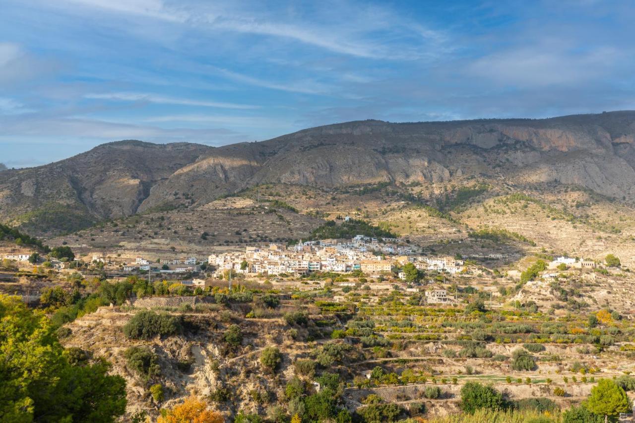 Casa Marcelino Y Pepa Rosa Villa Sella Kültér fotó