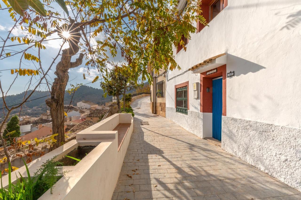 Casa Marcelino Y Pepa Rosa Villa Sella Kültér fotó