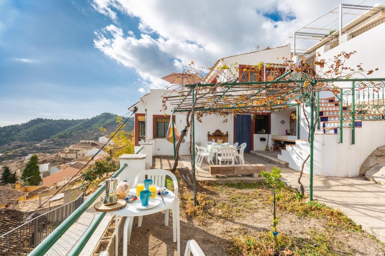 Casa Marcelino Y Pepa Rosa Villa Sella Kültér fotó
