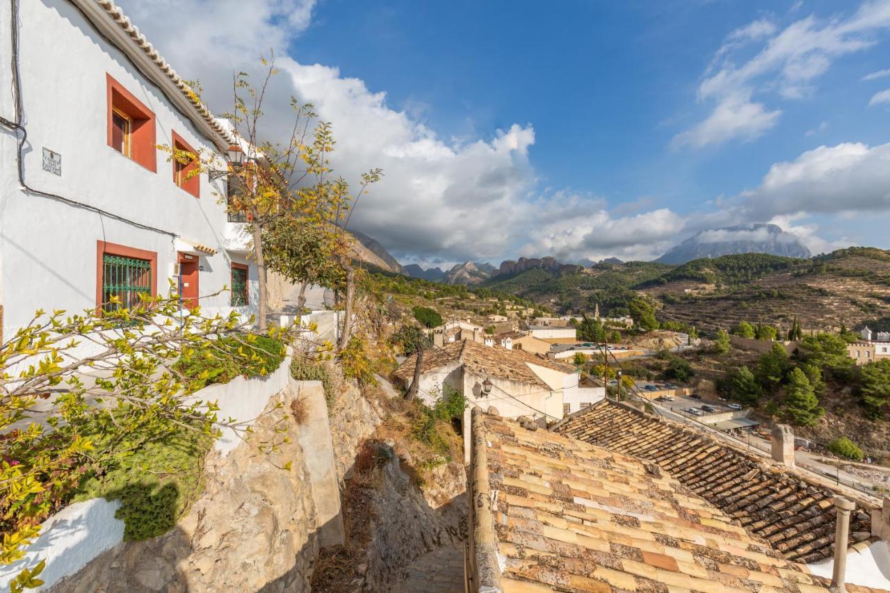 Casa Marcelino Y Pepa Rosa Villa Sella Kültér fotó