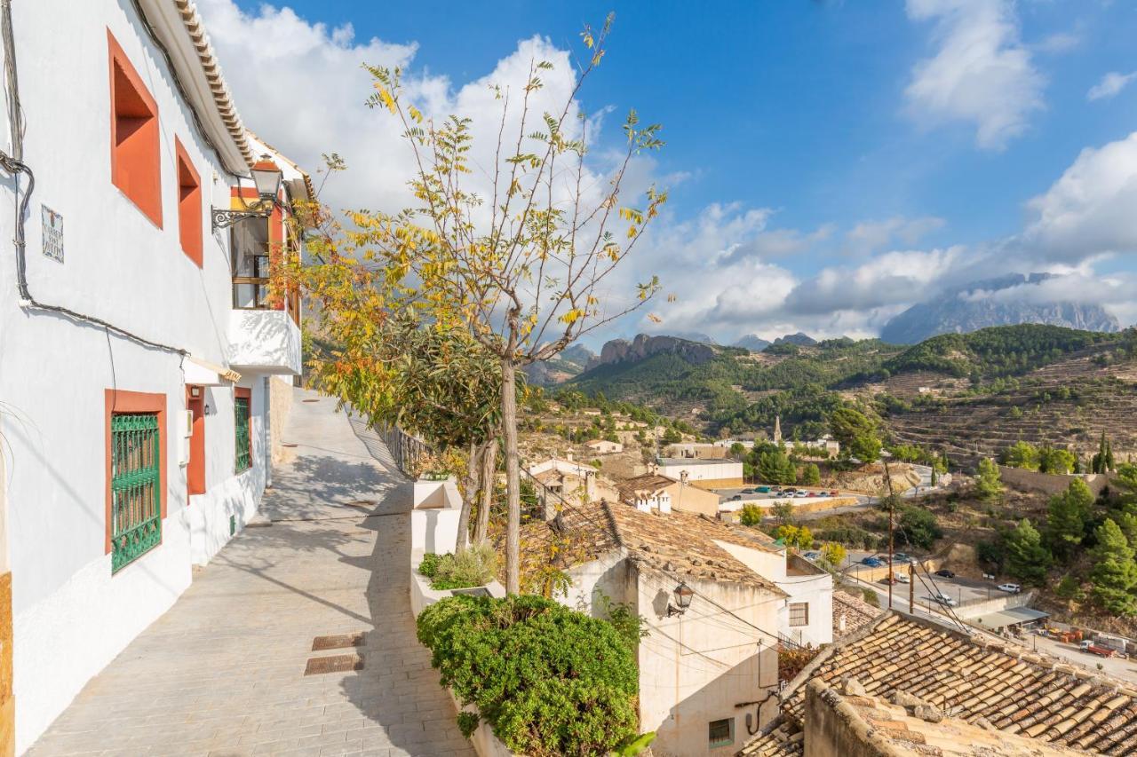 Casa Marcelino Y Pepa Rosa Villa Sella Kültér fotó